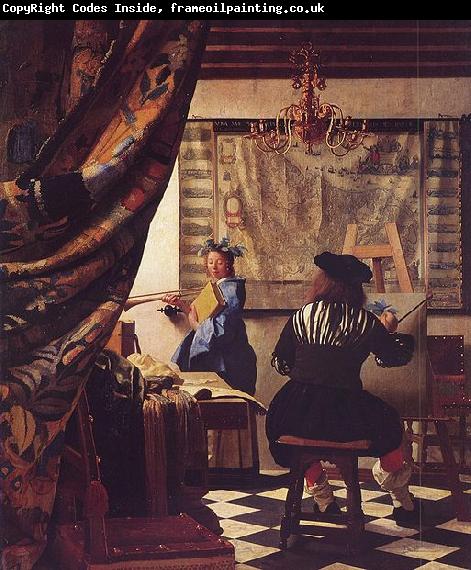 Johannes Vermeer The Art of Painting